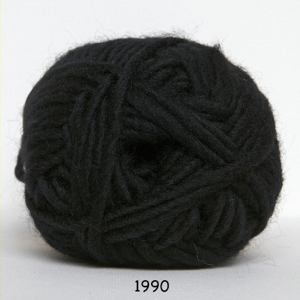Natur uld sort     fv 1990
